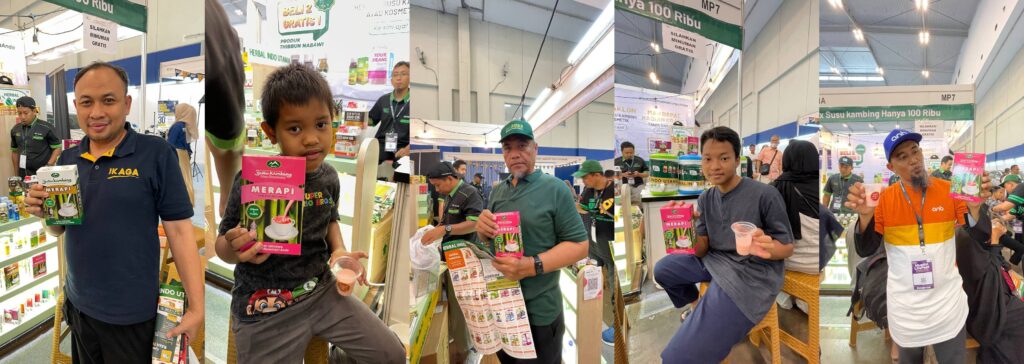 Antusiasme Pengunjung di Booth SKM