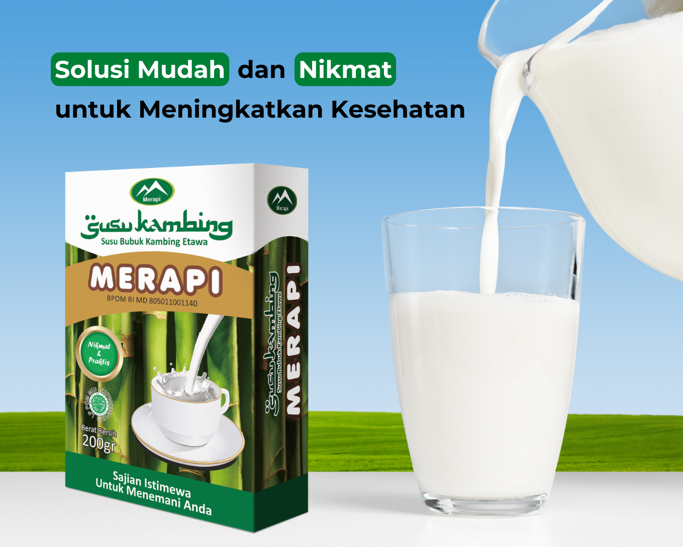 Rekomendasi Susu Kambing untuk Pernapasan dan Tulang yang Kuat