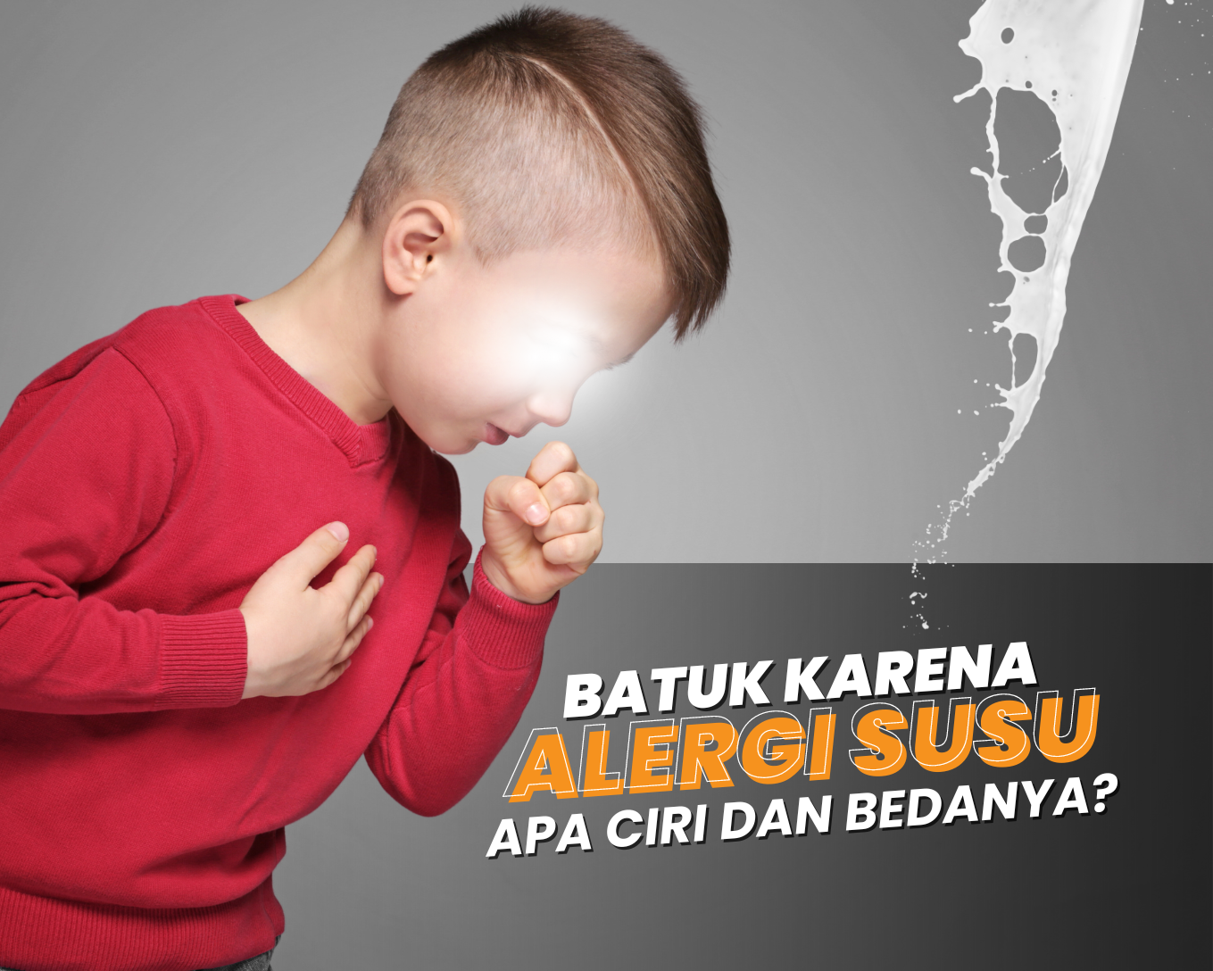 Ciri Batuk karena Alergi Susu Sapi, Berbeda dengan Gejala Infeksi