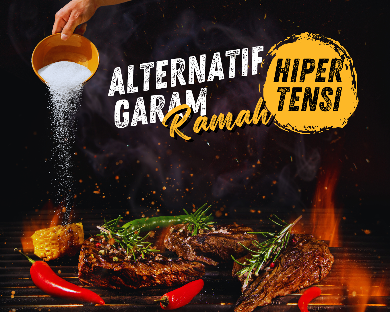 Pengganti Garam yang Ramah Hipertensi saat Idul Adha