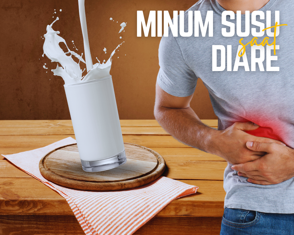 Benarkah Tidak Boleh Minum Susu saat Diare?