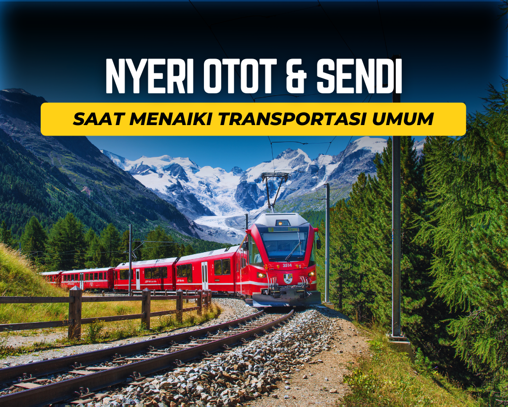 Mencegah Nyeri Otot dan Sendi saat Menaiki Transportasi Umum
